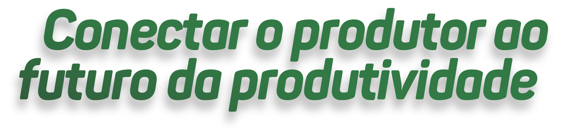 Logo Slogan — versão verde